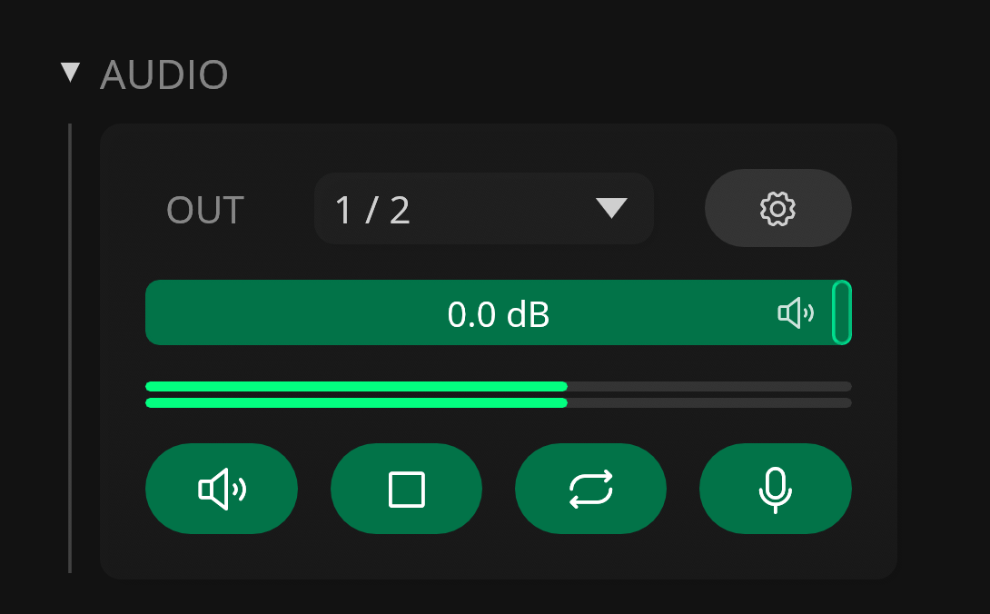 Audio Controls
