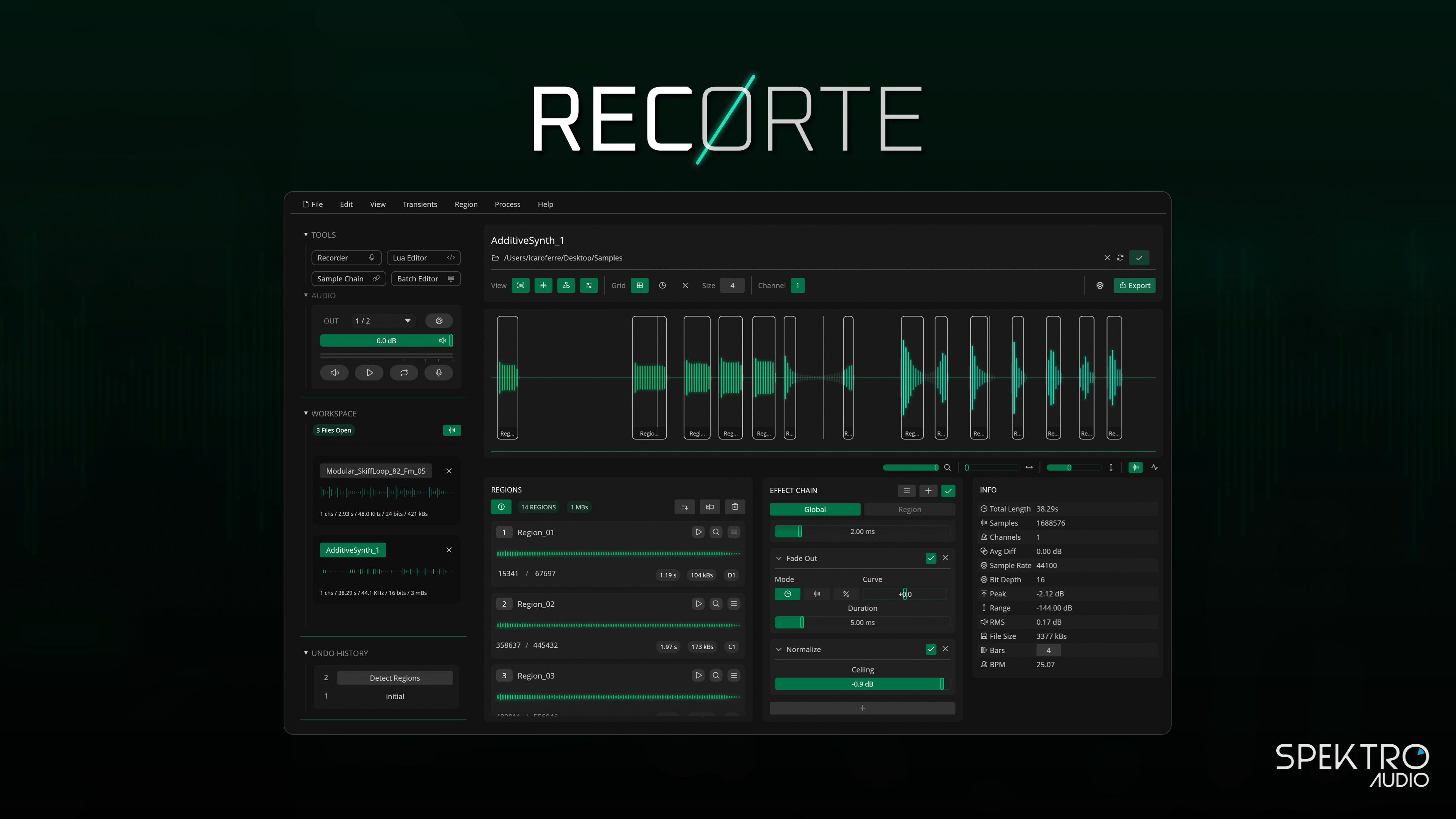 Recorte Sample Editor